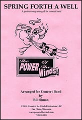 Spring Forth a Well Concert Band sheet music cover